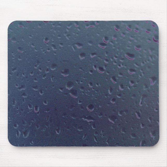 Raindrops Mouse Pad (Front)