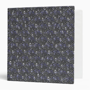 Raindrops on blue grey Metal Binder