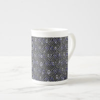 Raindrops on blue grey Metal