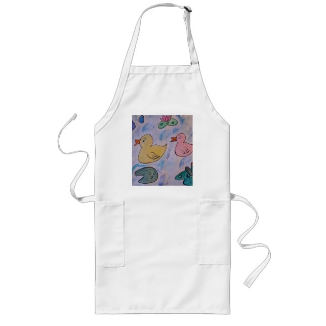Raindrops on Ducklings Apron (Front)
