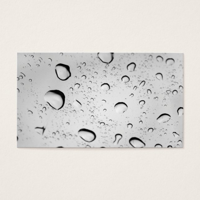 Raindrops on Glass (Front)
