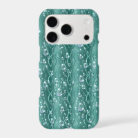Raindrops on Green Metal