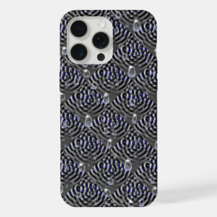 Raindrops on Metal iPhone 15 Pro Max Case