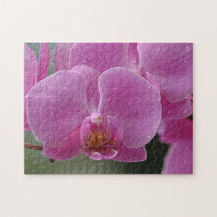 Raindrops On Orchid Puzzle