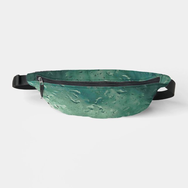 raindrops on the window  fanny pack (Front)