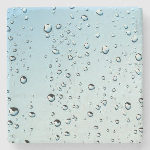 Raindrops Texture Stone Coaster