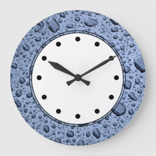 Raindrops Wall Clocks