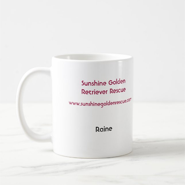 Raine Coffee Mug - Sunshine goldens (Left)