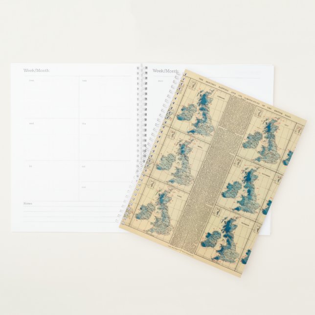 Rainfall, temperature, British Isles Planner (Display)