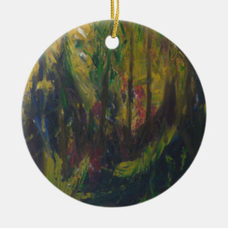 Rainforest Ceramic Ornament
