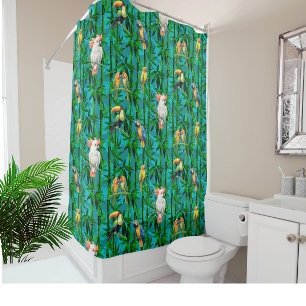 Rainforest Dreams Tropical Bamboo Birds