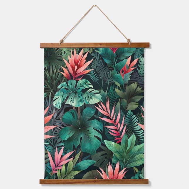 Rainforest Fantasy Hanging Tapestry (Front)