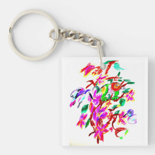 Rainforest fun keychain