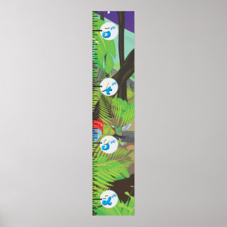 Rainforest jungle stream Growth Chart
