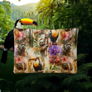 Rainforest Life Accessory Pouch