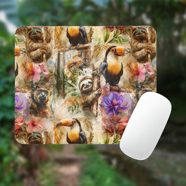 Rainforest Life Mouse Pad (Creator Uploaded)