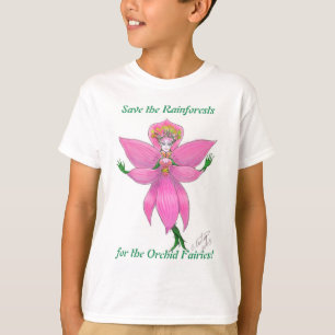 Rainforest Orchid Fairy T-Shirt