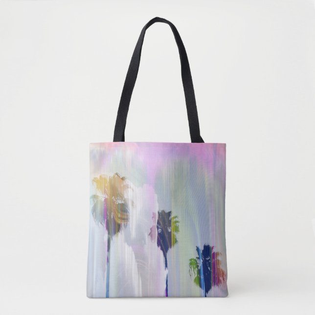 Rainforest-Palms #2" Tote Bag (Front)