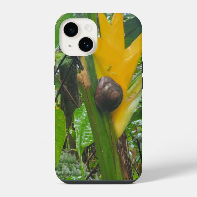 Rainforest Snail Phone Case (Back)