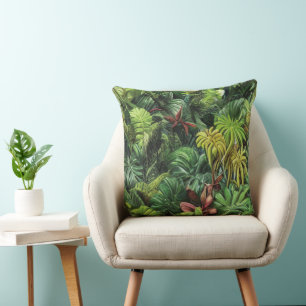 Rainforest Throw Pillow