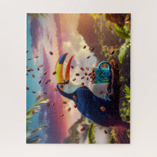 RAINFOREST TOUCAN JIGSAW PUZZLE