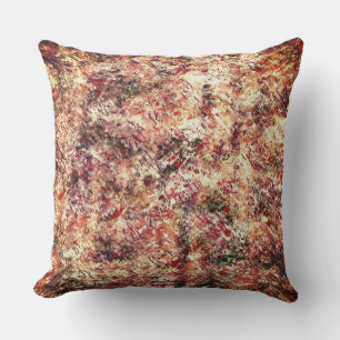 Rainforest under cotton or rock under land outdoor pillow