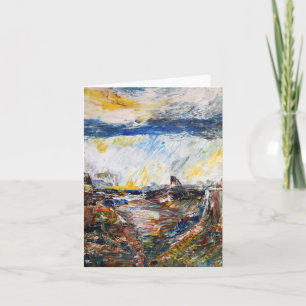 Raining at Canyon Card