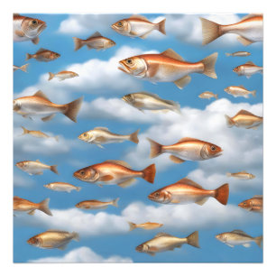 Raining Fish Photo Print