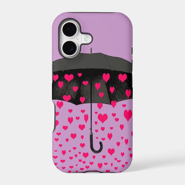 Raining hearts iphone 5 covers (Back)