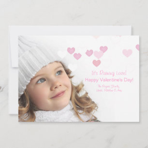 Raining Love Valentine's Day Card