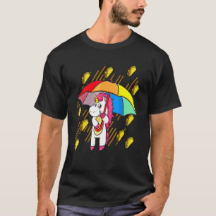 Raining Tacos Unicorn Umbrella Cinco De Mayo 1 T-Shirt