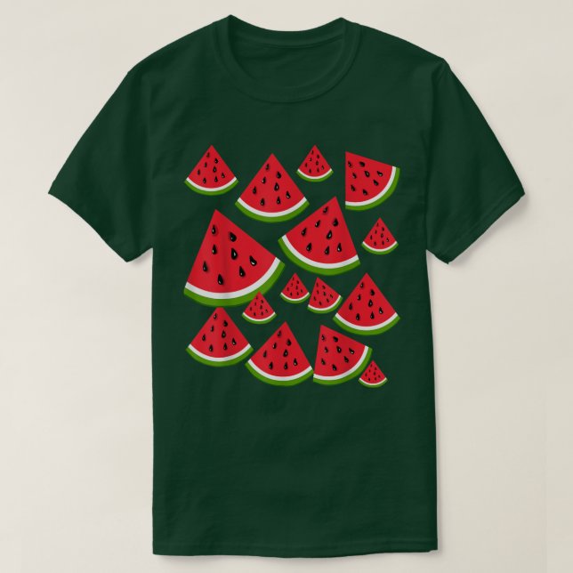 Raining Watermelons  T-Shirt (Design Front)