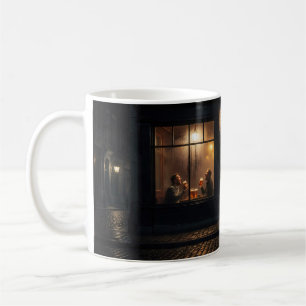 Rainy Belgian Beerhouse Windowlight Mug