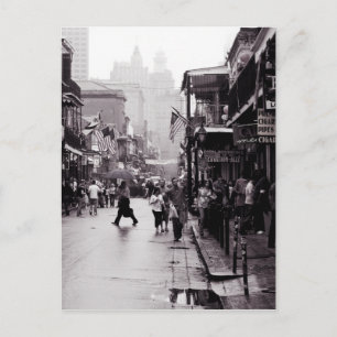 Rainy Bourbon Postcard