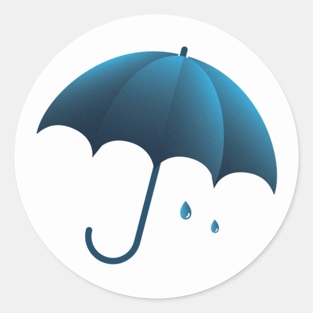 Rainy Day Adventure Umbrella / Stickers (Front)