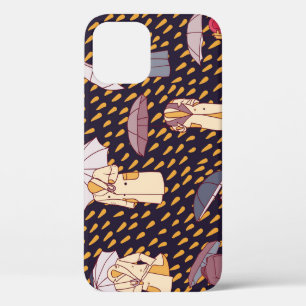Rainy Day Adventures: Invisible Umbrellas iPhone 12 Case