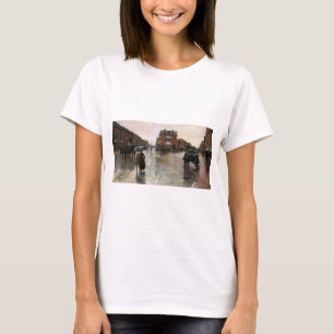 Rainy Day, Boston by Frederick Childe Hassam T-Shirt