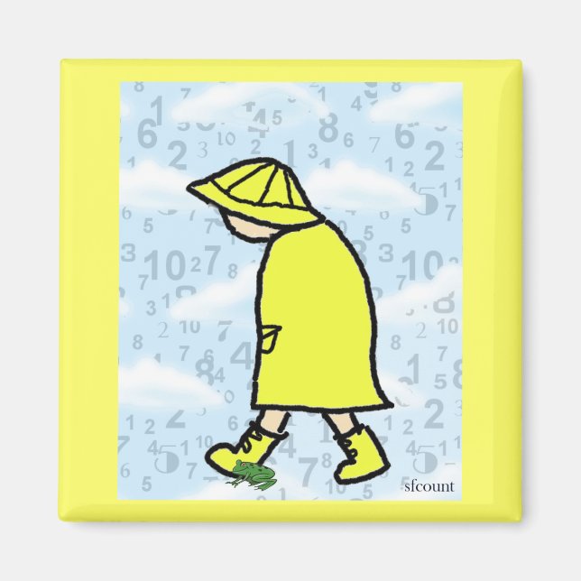 Rainy Day Boy Magnet (Devant)