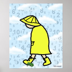 Rainy Day Boy Print
