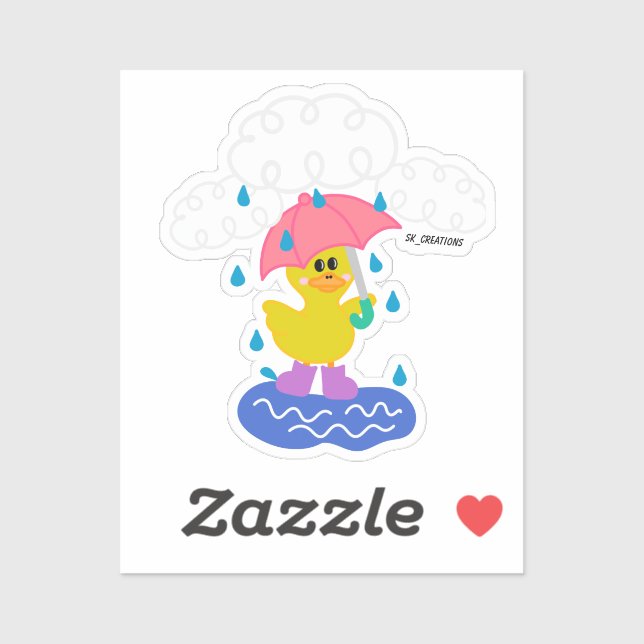 Rainy Day Duck (Sheet)
