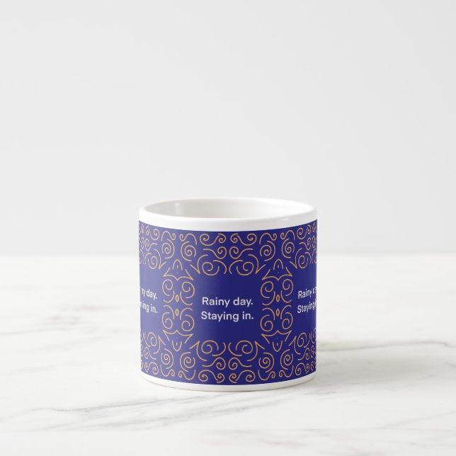 Rainy Day Espresso Mug (Devant)