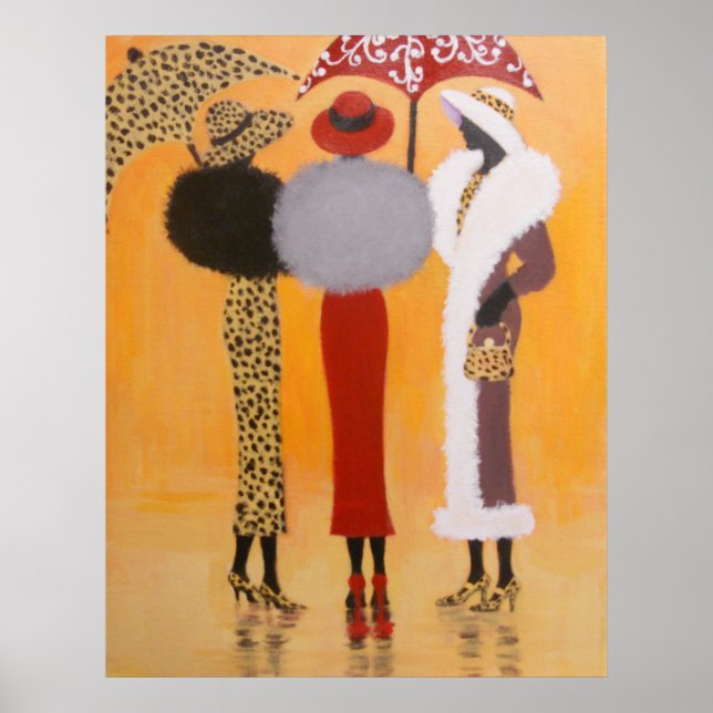 RAINY DAY FRIENDS POSTER (Front)