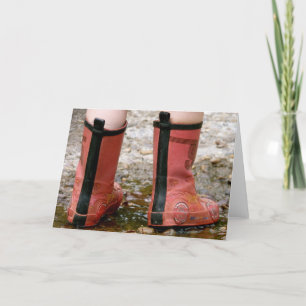 Rainy Day Greeting Card