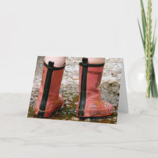 Rainy Day Greeting Card