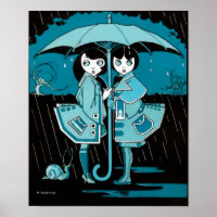 Rainy Day in Blue