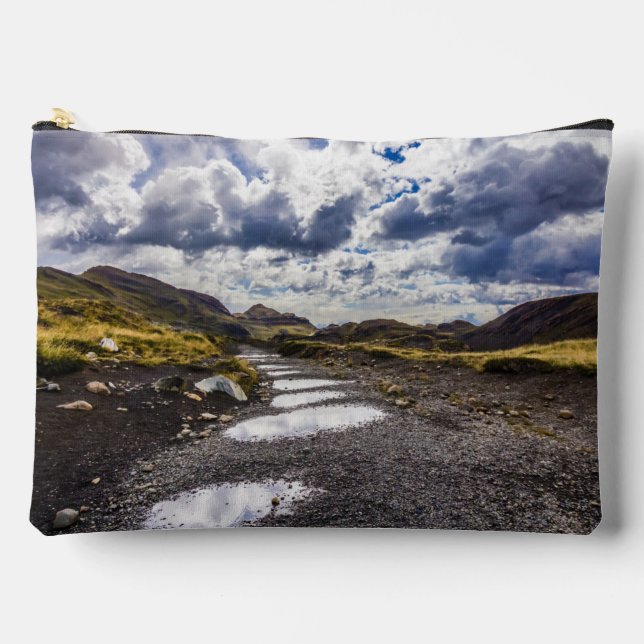 Rainy Day In Torres Del Paine NP Accessory Pouch (Front)