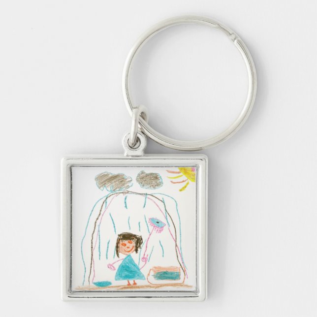 Rainy Day Keychain (Front)