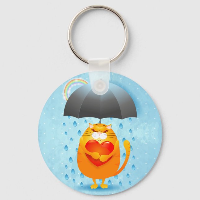 Rainy Day Keychain (Front)