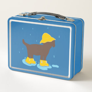 Rainy Day Lunch Box with Dog