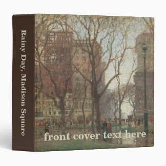 Rainy Day, Madison Square, New York, Paul Cornoyer Binder